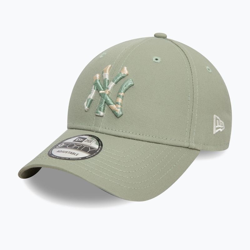 New Era Camo Infill 9Forty New York Yankees green pastel baseball cap 3