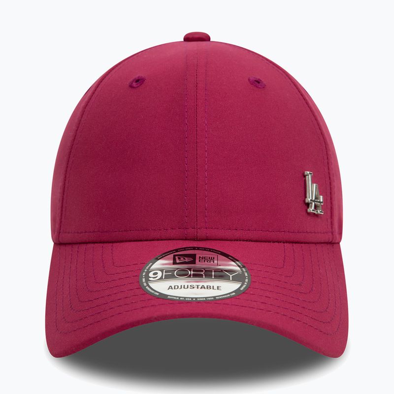 New Era Flawless 9Forty Los Angeles Dodgers baseball cap dark red 2