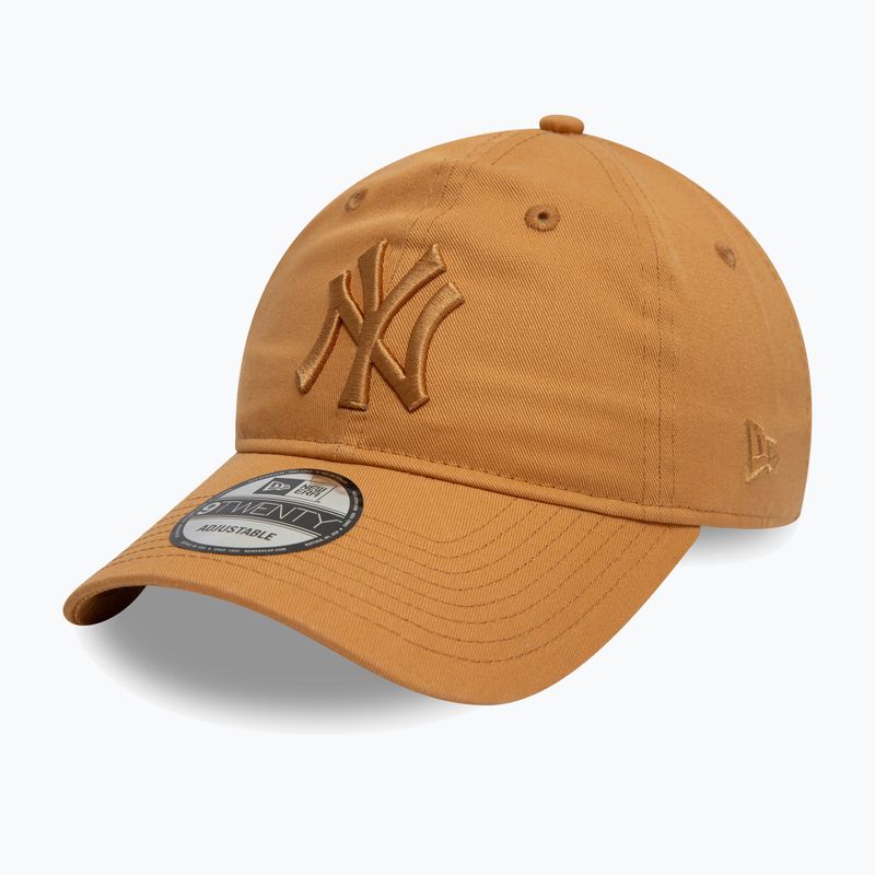 New Era League Essential 920 New York Yankees dark beige baseball cap 3