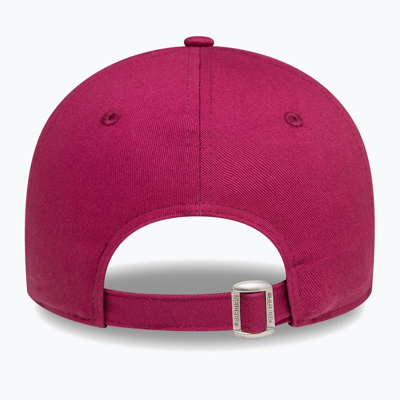 New Era Metallic Logo 9Forty Los Angeles Dodgers baseball cap dark red 4