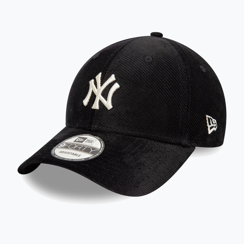 New Era Cord 9Forty New York Yankees baseball cap black 3