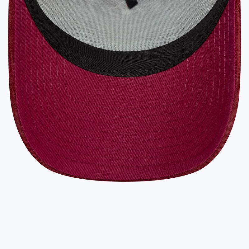 New Era NE Patch Cord Trucker dark red baseball cap 5