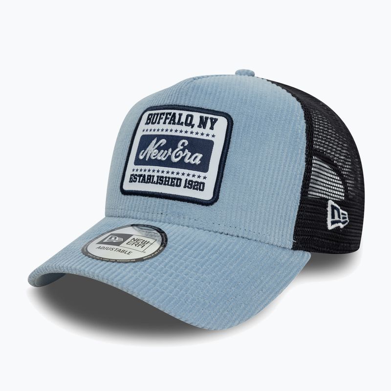 New Era NE Patch Cord Trucker baseball cap pastel blue 3