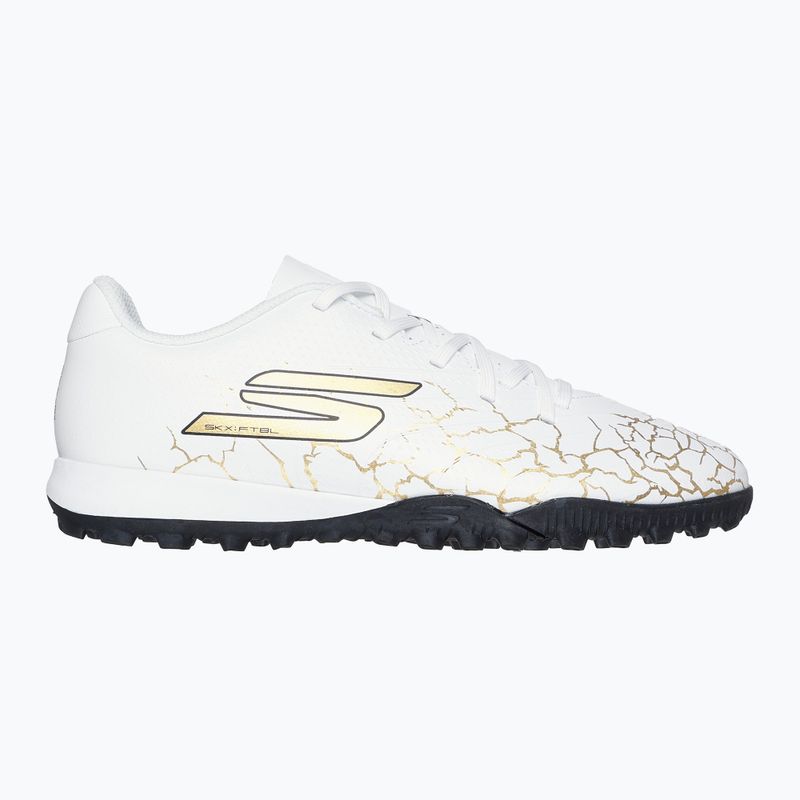Children's football boots SKECHERS Skx_1.5 Youth Jr TF white/gold 9
