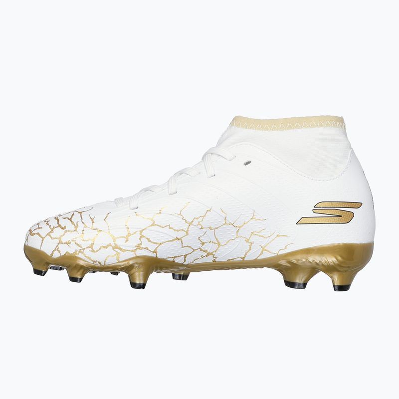 SKECHERS children's football boots Skx_1.5 High Td Jr FG white/gold 10
