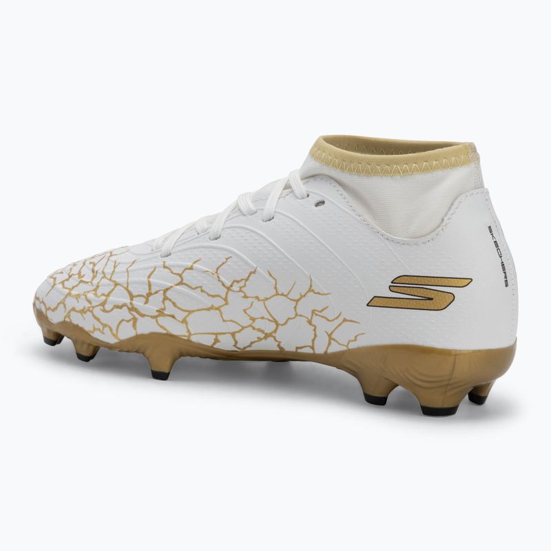 SKECHERS children's football boots Skx_1.5 High Td Jr FG white/gold 3