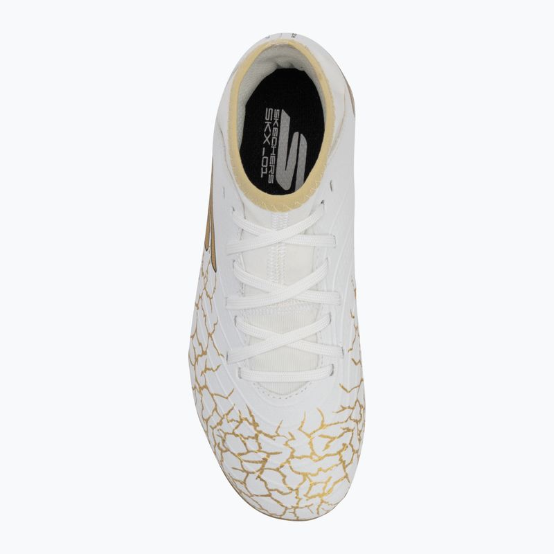 SKECHERS children's football boots Skx_1.5 High Td Jr FG white/gold 5