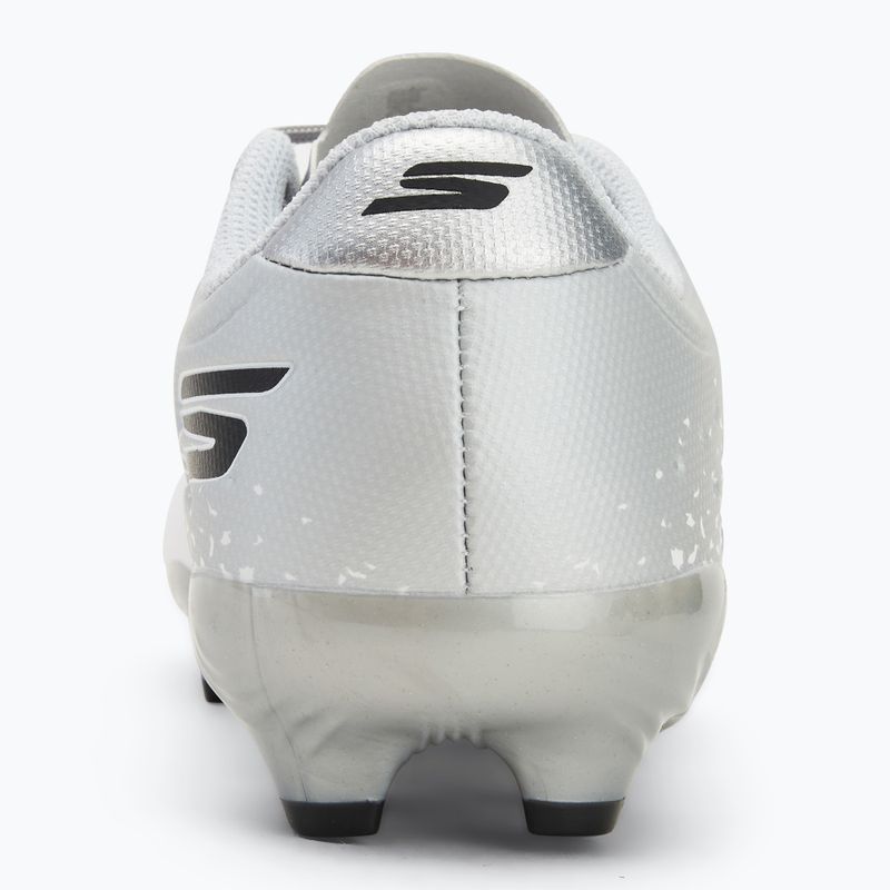 Children's football boots SKECHERS Razor 1.5 Td Jr FG white/silver 6