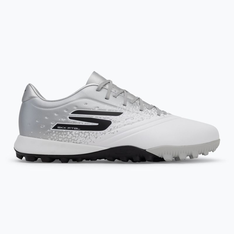Men's football boots SKECHERS Razor 1.5 Academy TF white/silver 2