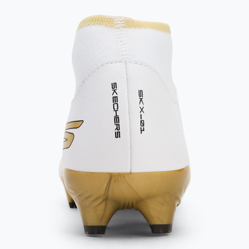 Men's football boots SKECHERS Razor 1.5 Academy FG white/gold 6