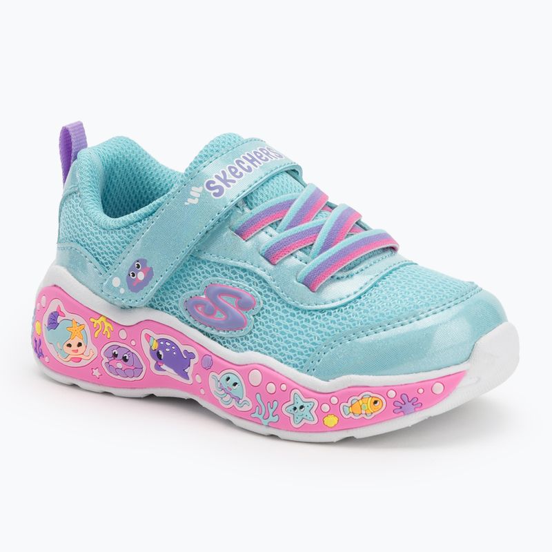 SKECHERS children's shoes Play Scene Fun Squad turquoise
