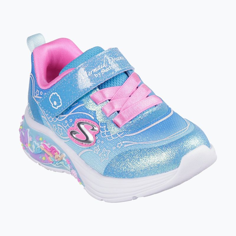 Skechers My Dreamers Lil Mermaid blue/multi children's shoes 11