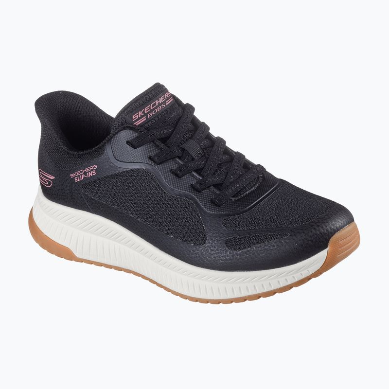 Women's shoes SKECHERS Bobs Squad 4 Staple Look black 8