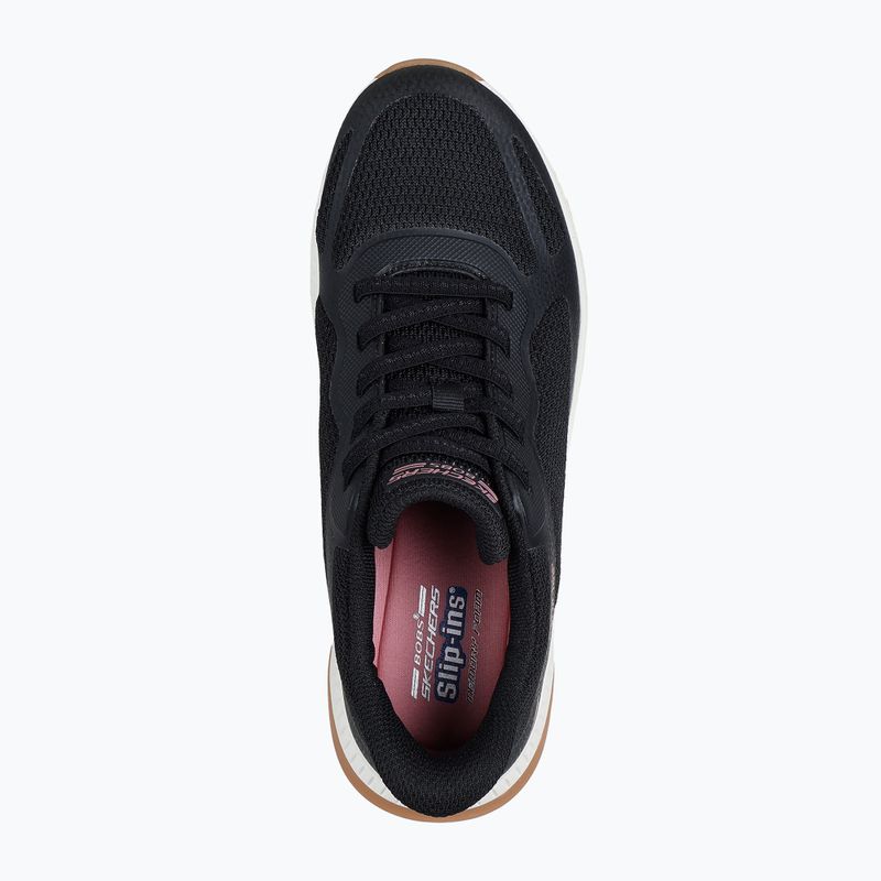 Women's shoes SKECHERS Bobs Squad 4 Staple Look black 12