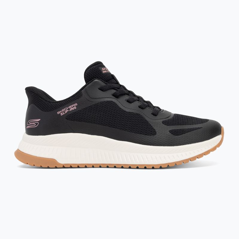 Women's shoes SKECHERS Bobs Squad 4 Staple Look black 2
