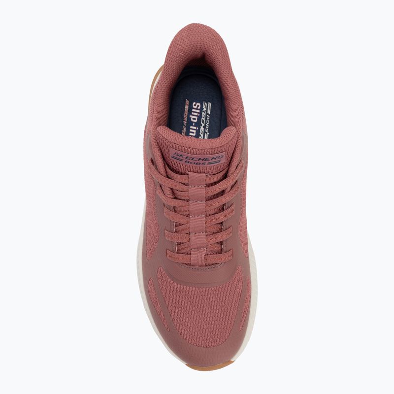 SKECHERS women's shoes Bobs Squad 4 Staple Look rose 5