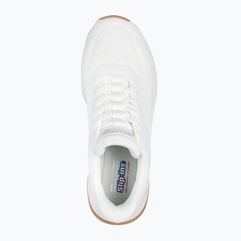 SKECHERS women's shoes Bobs Squad 4 Staple Look white 12