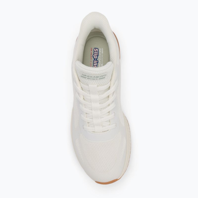 SKECHERS women's shoes Bobs Squad 4 Staple Look white 5