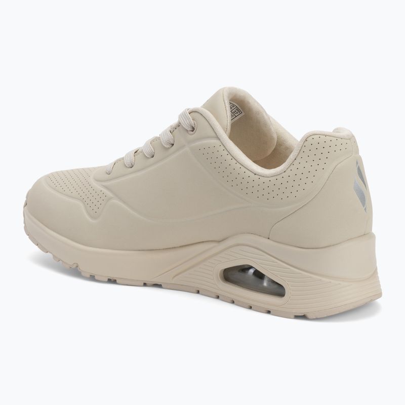 SKECHERS women's shoes Uno Stand On Air off white 3