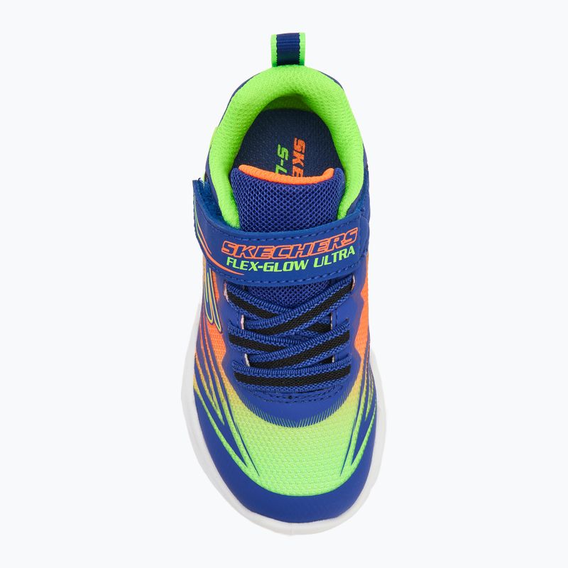 SKECHERS Flex-Glow children's shoes Ultra blue/mint 5