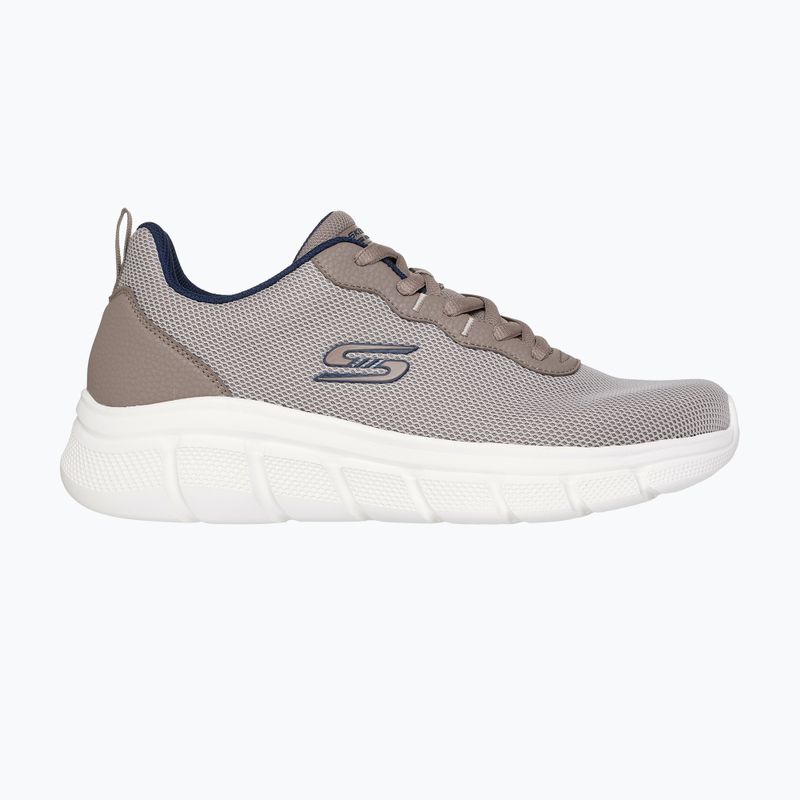 Men's shoes Skechers Bobs Sport B Flex Icy Edge taupe 2