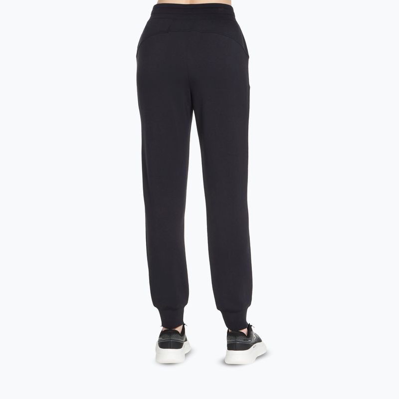 Women's trousers SKECHERS Skechlux Elevate Jogger black 2