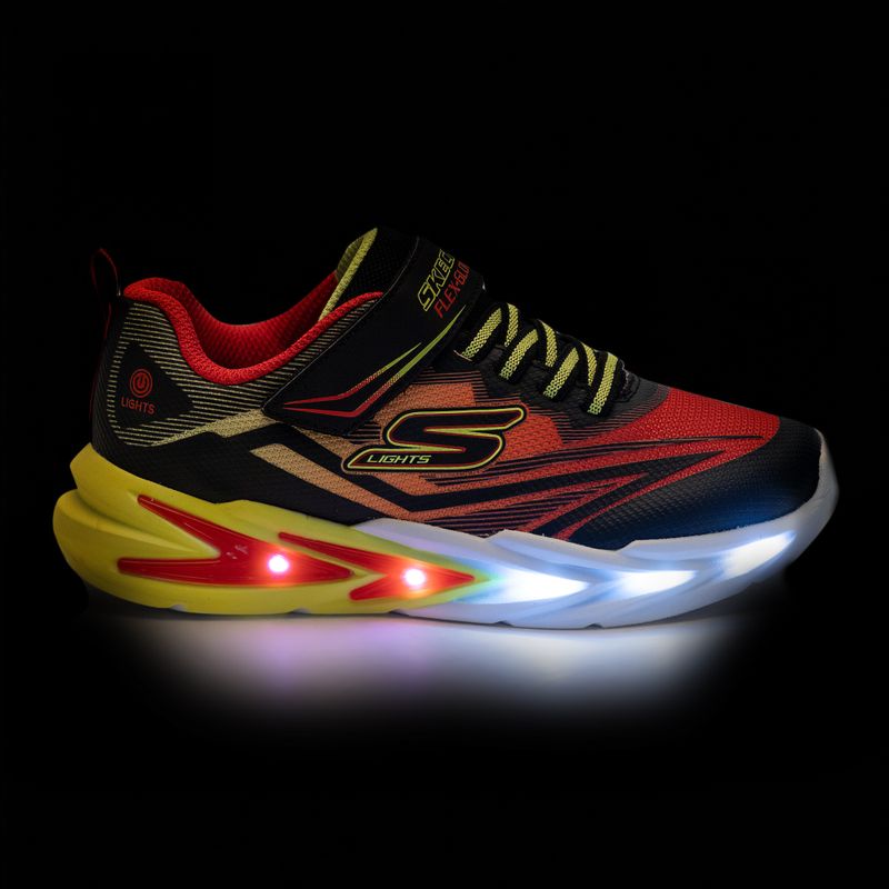 Children's shoes SKECHERS Flex-Glow Ultra black/red 8