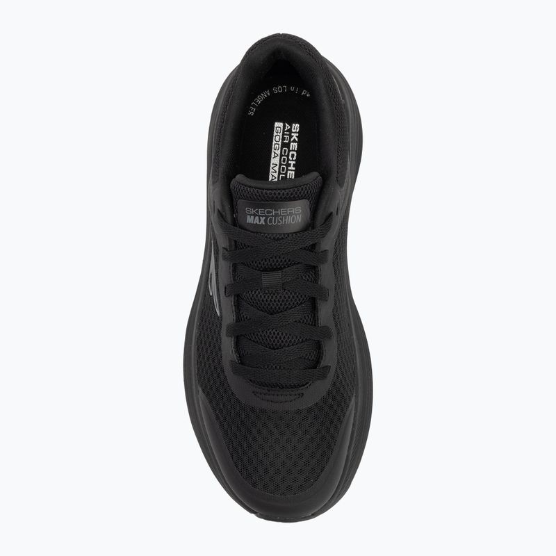SKECHERS men's Max Cushioning Endeavour black shoes 5