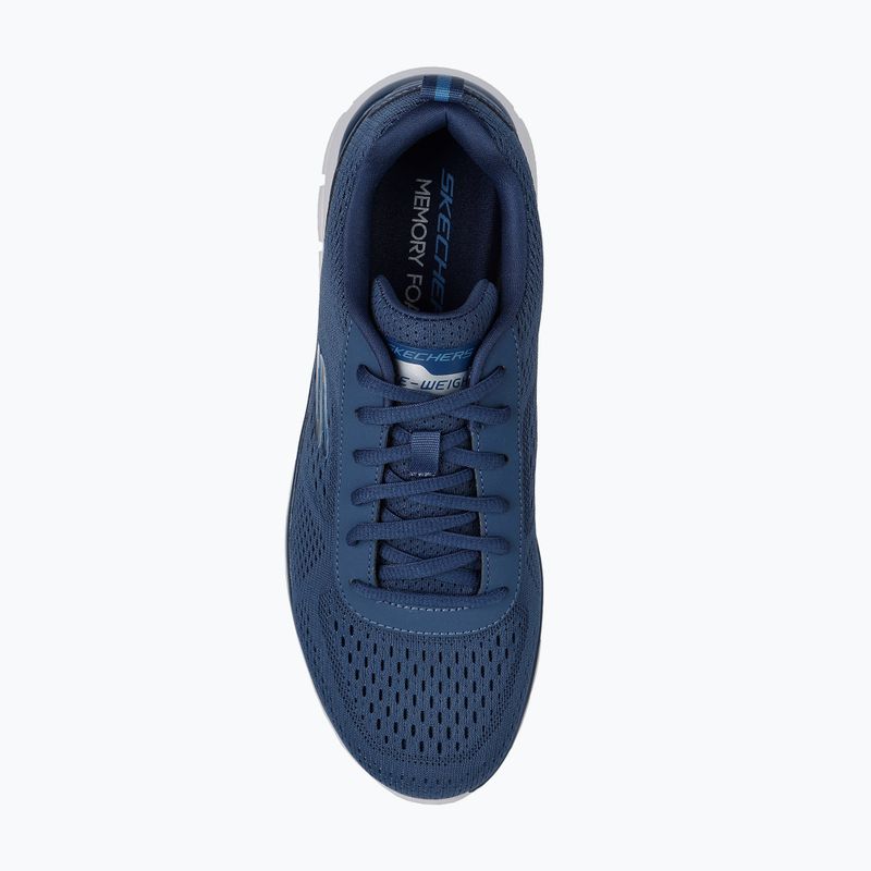Men's shoes Skechers Track Leshur blue 5