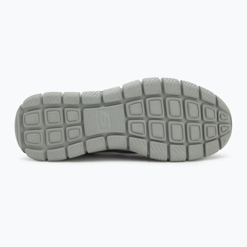 Men's shoes Skechers Track Leshur charcoal/orange 4