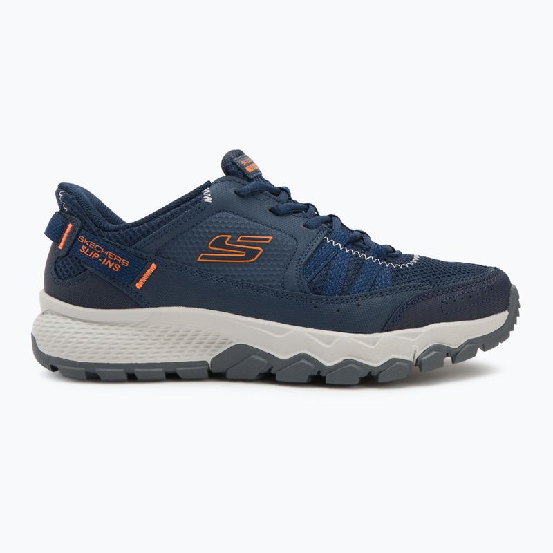 Men's shoes SKECHERS Dynamite At Escapar navy/orange 2