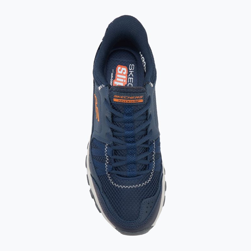 Men's shoes SKECHERS Dynamite At Escapar navy/orange 5