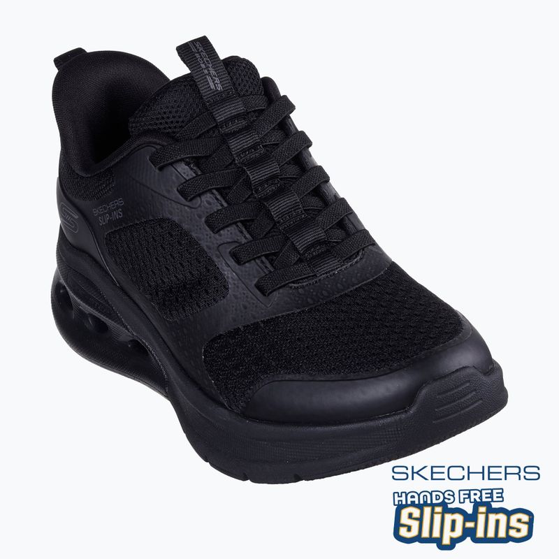 SKECHERS women's shoes Bobs Arc Waves 2.0 Now On black