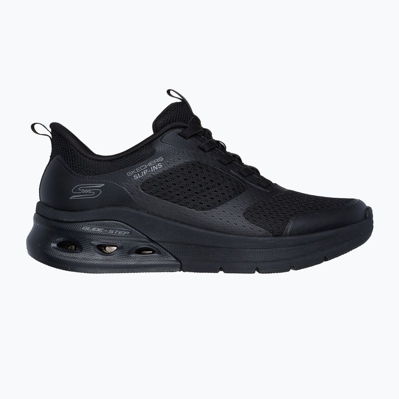 SKECHERS women's shoes Bobs Arc Waves 2.0 Now On black 2