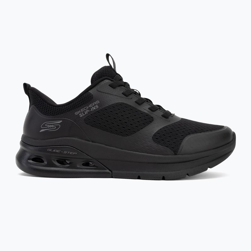 SKECHERS women's shoes Bobs Arc Waves 2.0 Now On black 2
