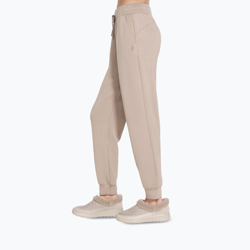 Women's trousers SKECHERS Skechlux Elevate Jogger gray 3