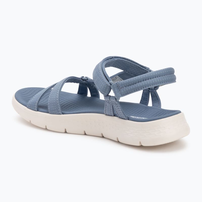 Women's sandals SKECHERS Go Walk Flex Sandal Sublime blue 3