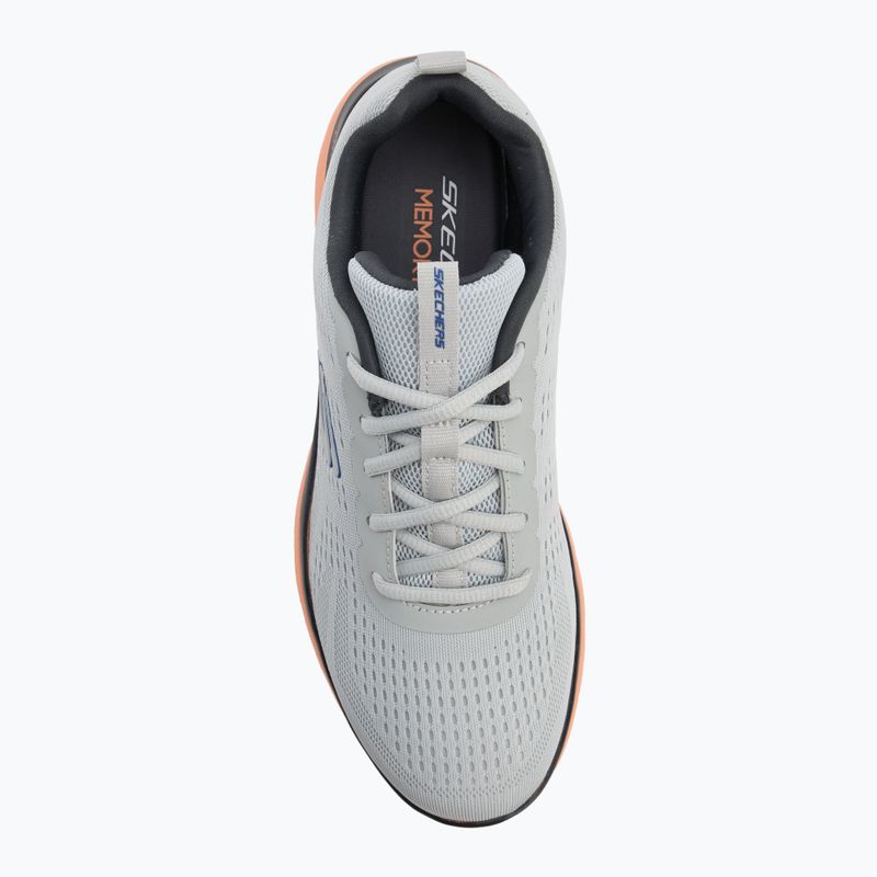 Men's shoes SKECHERS Summits Torre gray/orange 5