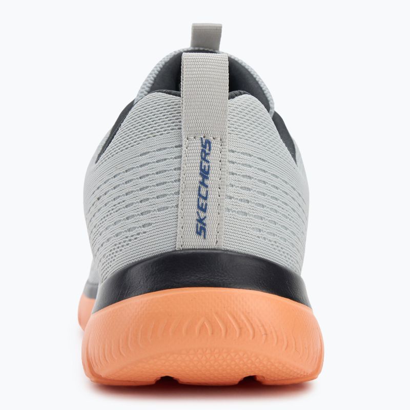 Men's shoes SKECHERS Summits Torre gray/orange 6