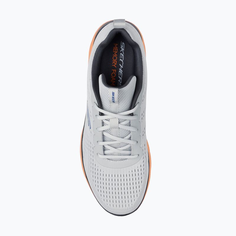 Men's shoes SKECHERS Summits Torre gray/orange 5