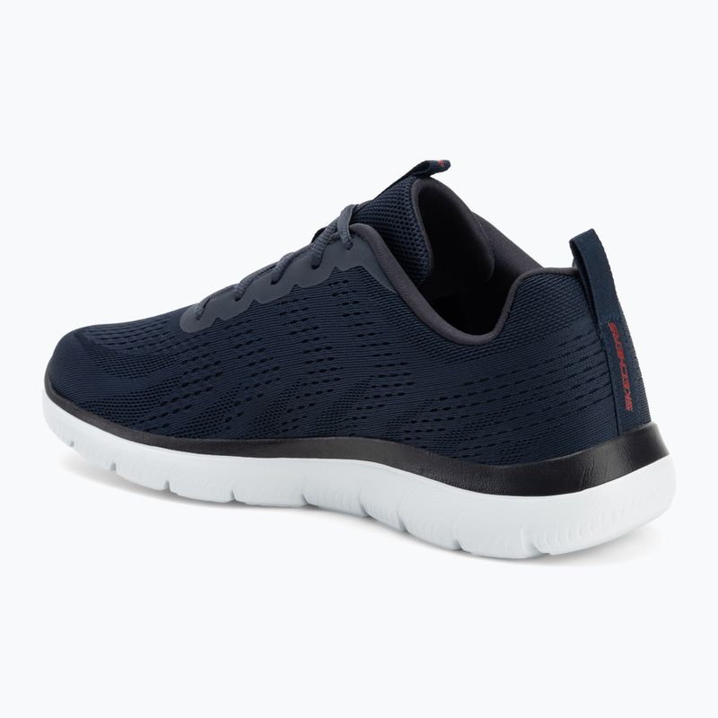 Men's SKECHERS Summits Torre navy/red shoes 3