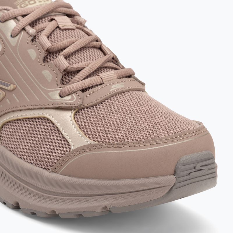 Women's SKECHERS Go Run Consistent 2.0 Advantage light brown running shoes 7