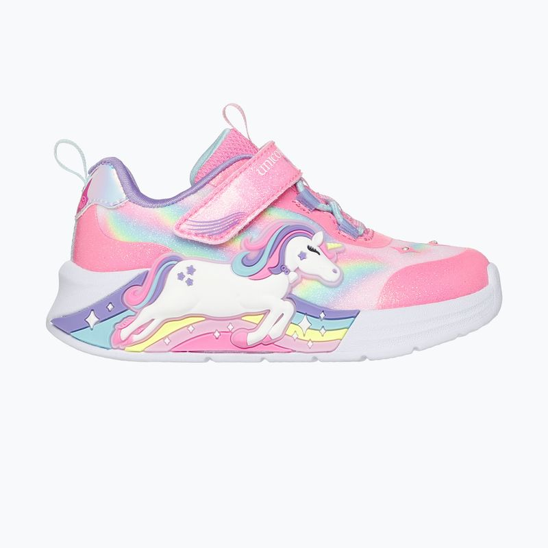 Skechers Unicorn Chaser pink/multi children's shoes 9