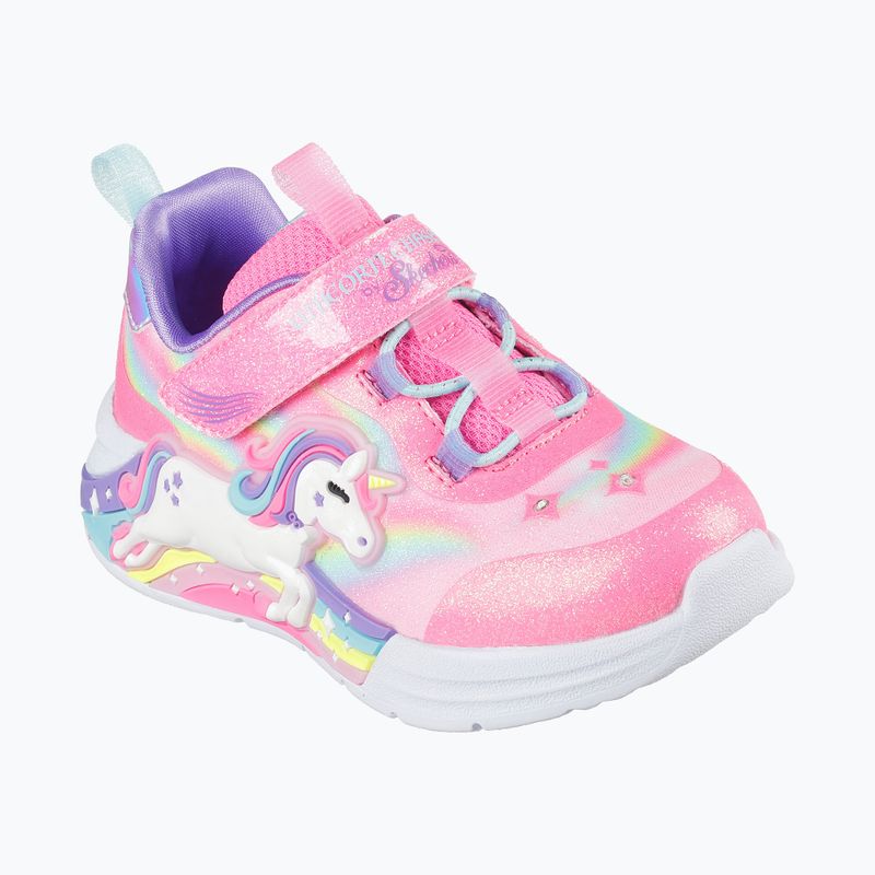 Skechers Unicorn Chaser pink/multi children's shoes 11