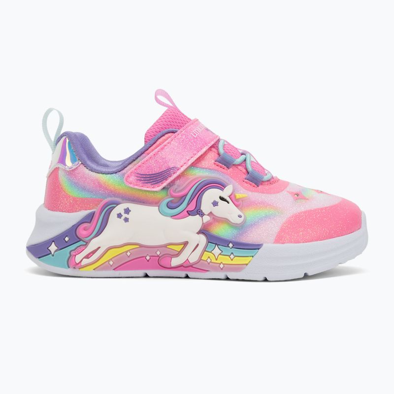 Skechers Unicorn Chaser pink/multi children's shoes 2