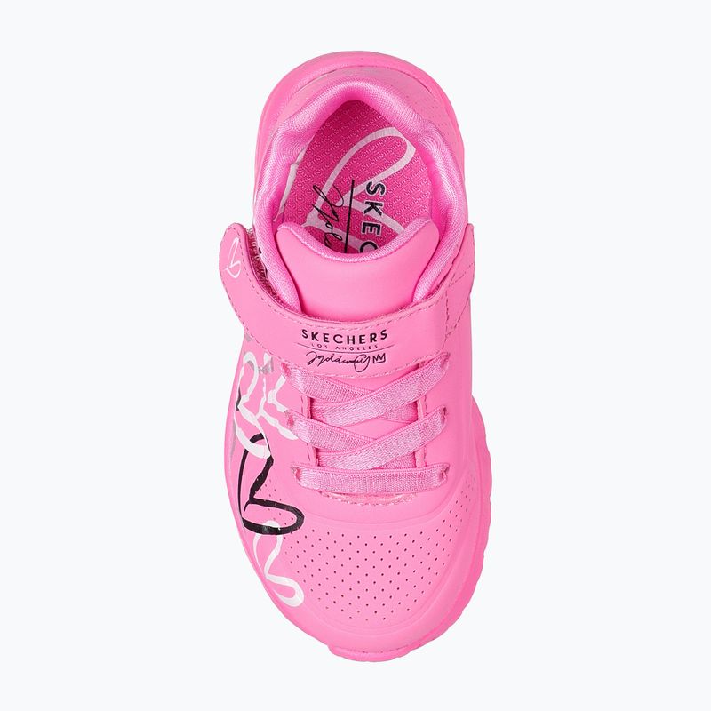 Children's shoes SKECHERS Uno Lite Love Levitate 314078N hot pink/multi 5