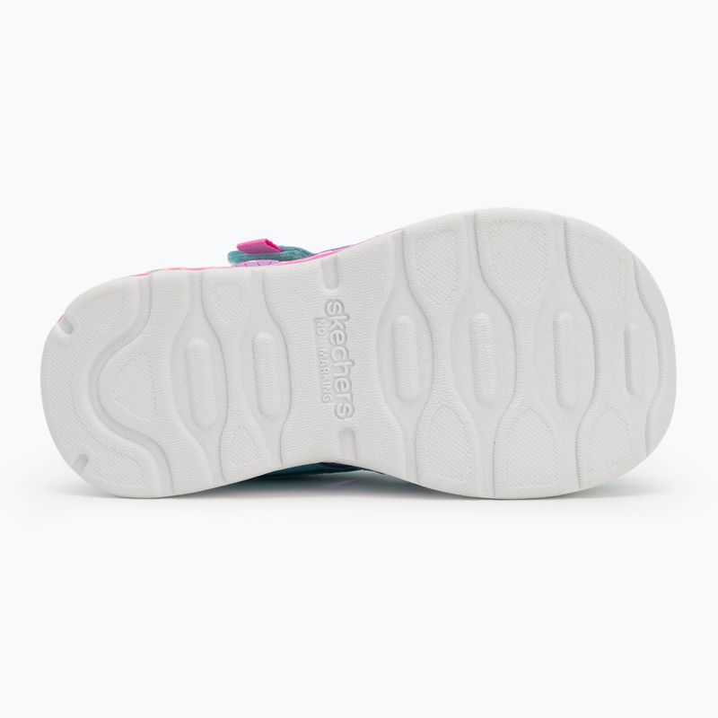 SKECHERS children's sandals Play Scene Splash Cute Crew turquoise/lavender 4