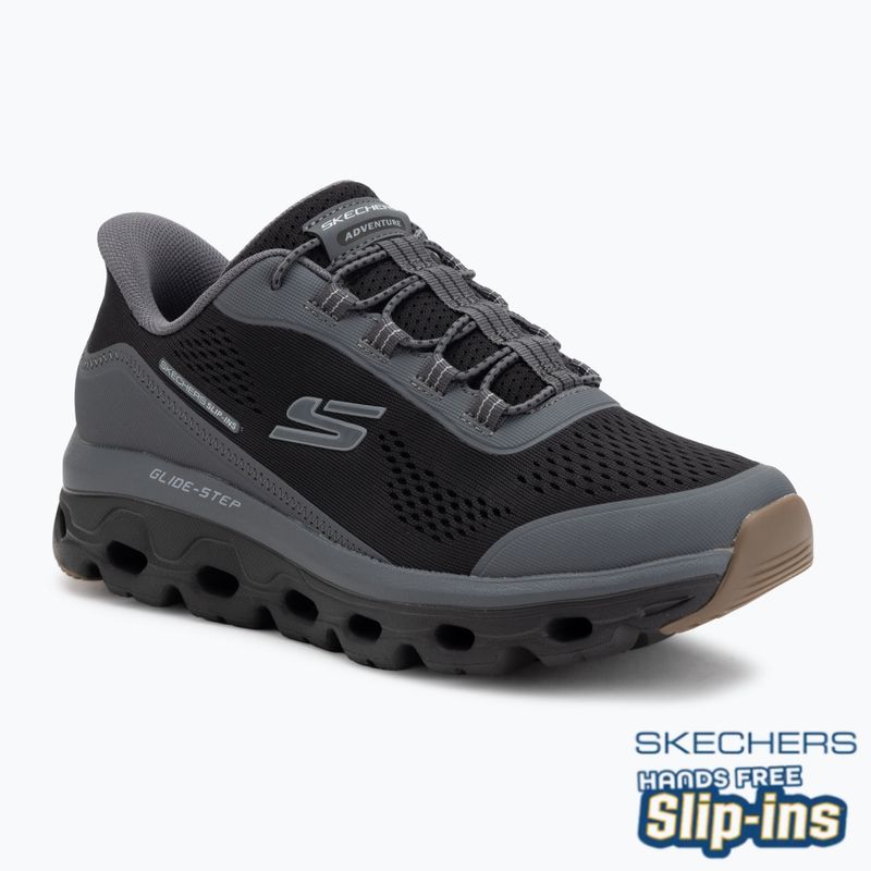 Men's shoes SKECHERS Glide-Step Sole Glover Peak black/charcoal