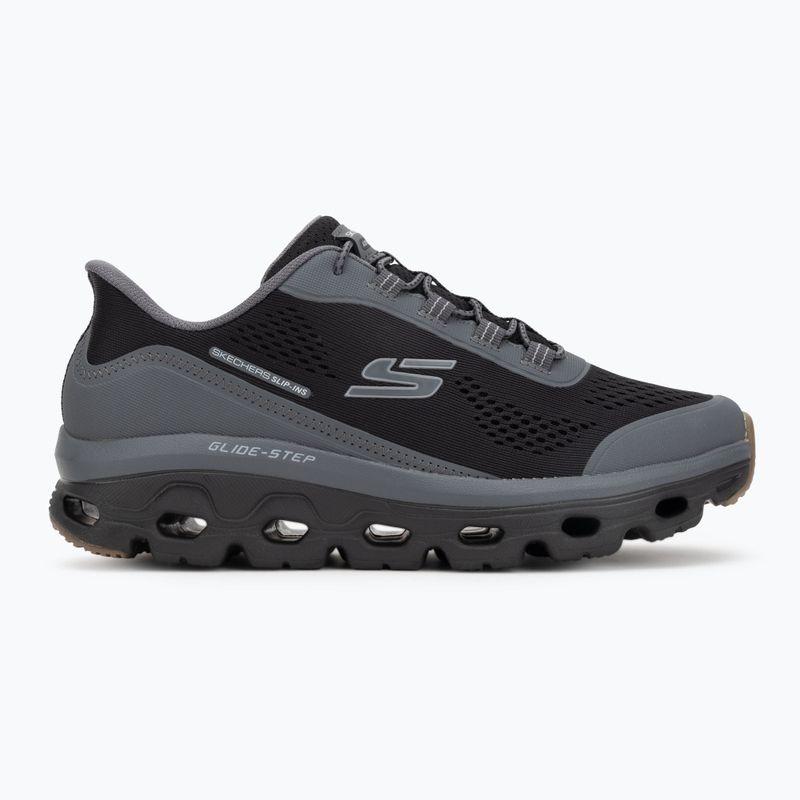 Men's shoes SKECHERS Glide-Step Sole Glover Peak black/charcoal 2