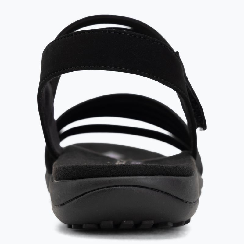 Women's sandals SKECHERS Reggae Slim Coffee Run black 6